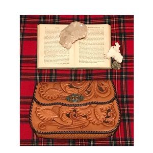 Tooled Leather Bag